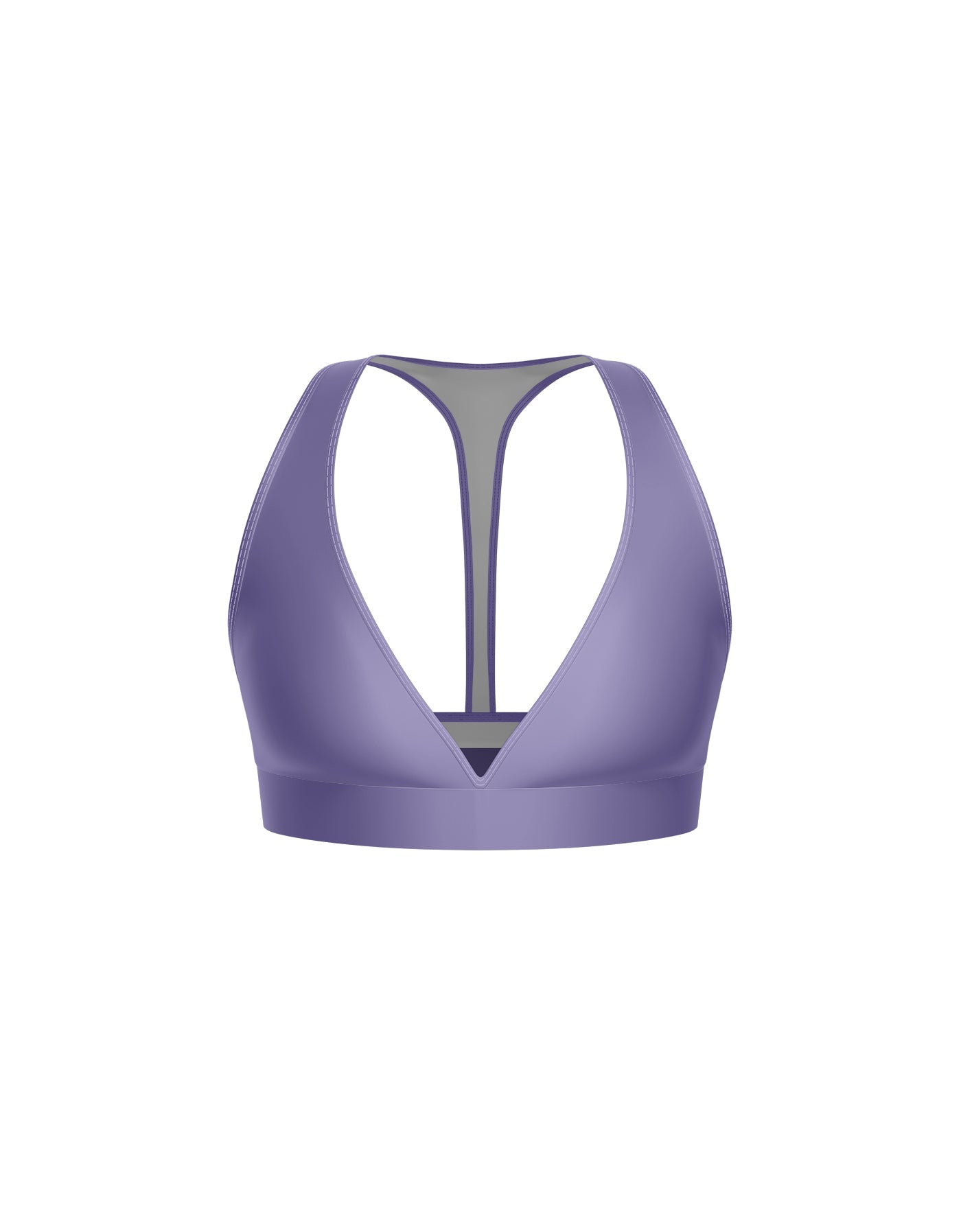 Solid Lycra Simple Bralette
