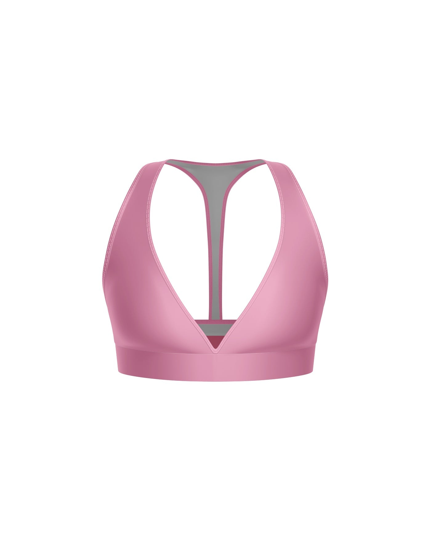 Solid Lycra Simple Bralette