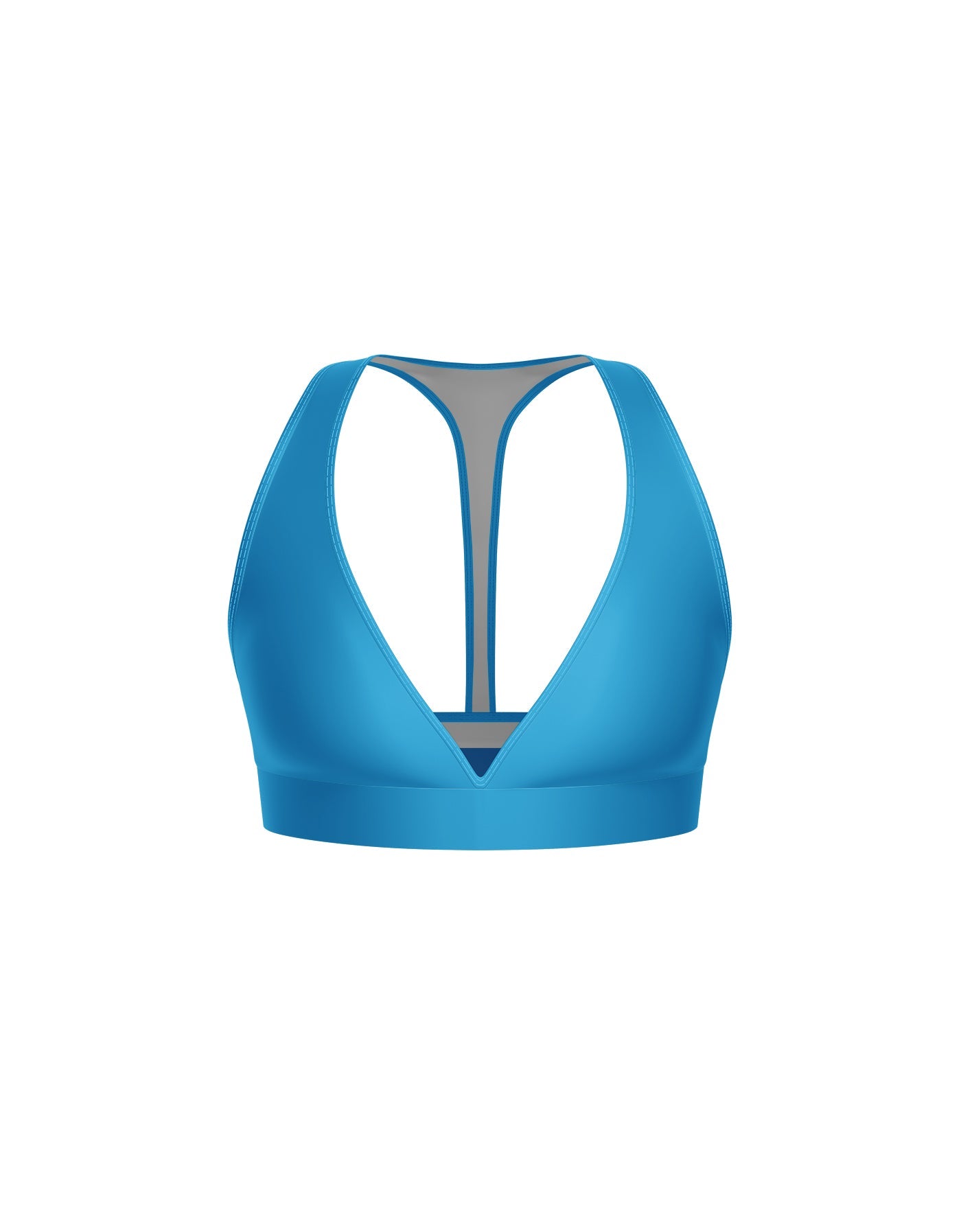 Solid Lycra Simple Bralette