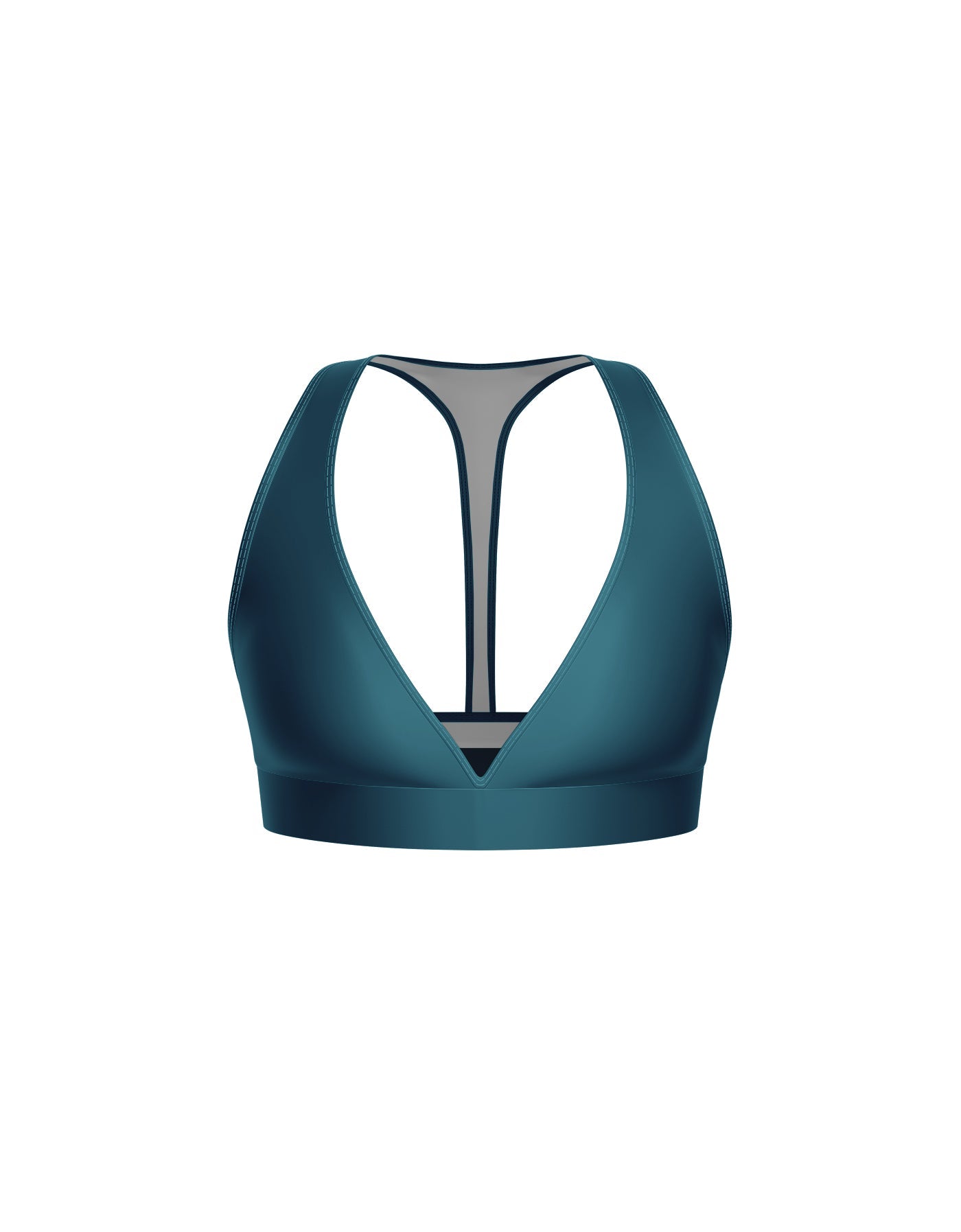 Solid Lycra Simple Bralette