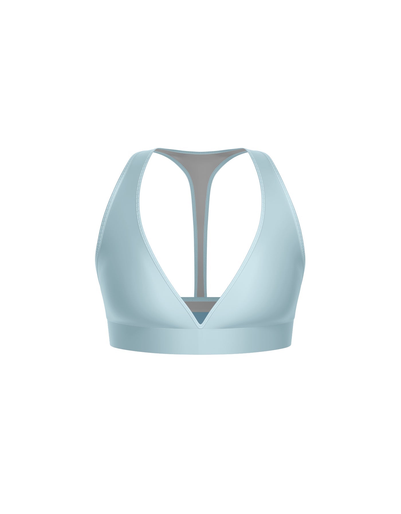 Solid Lycra Simple Bralette