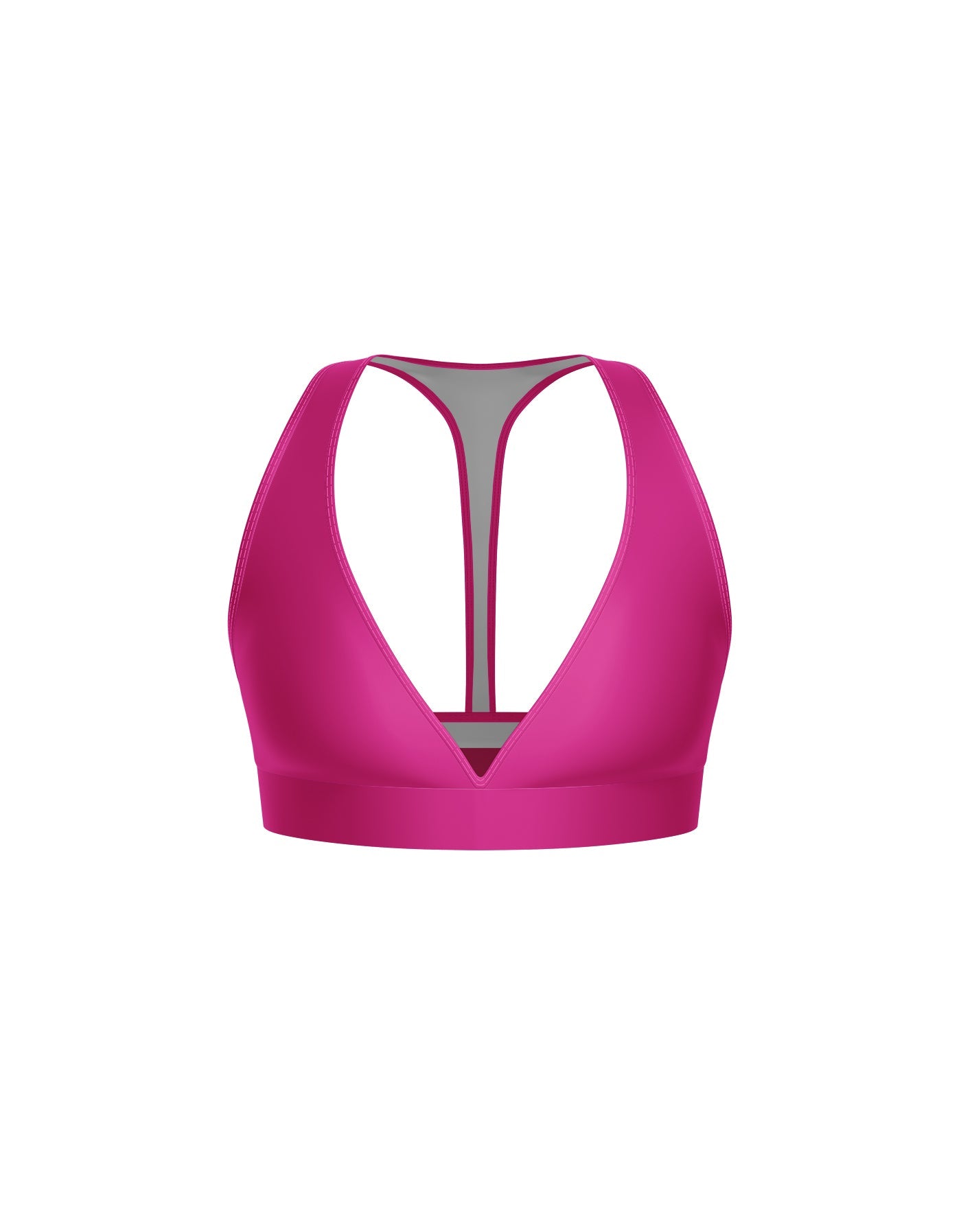 Solid Lycra Simple Bralette