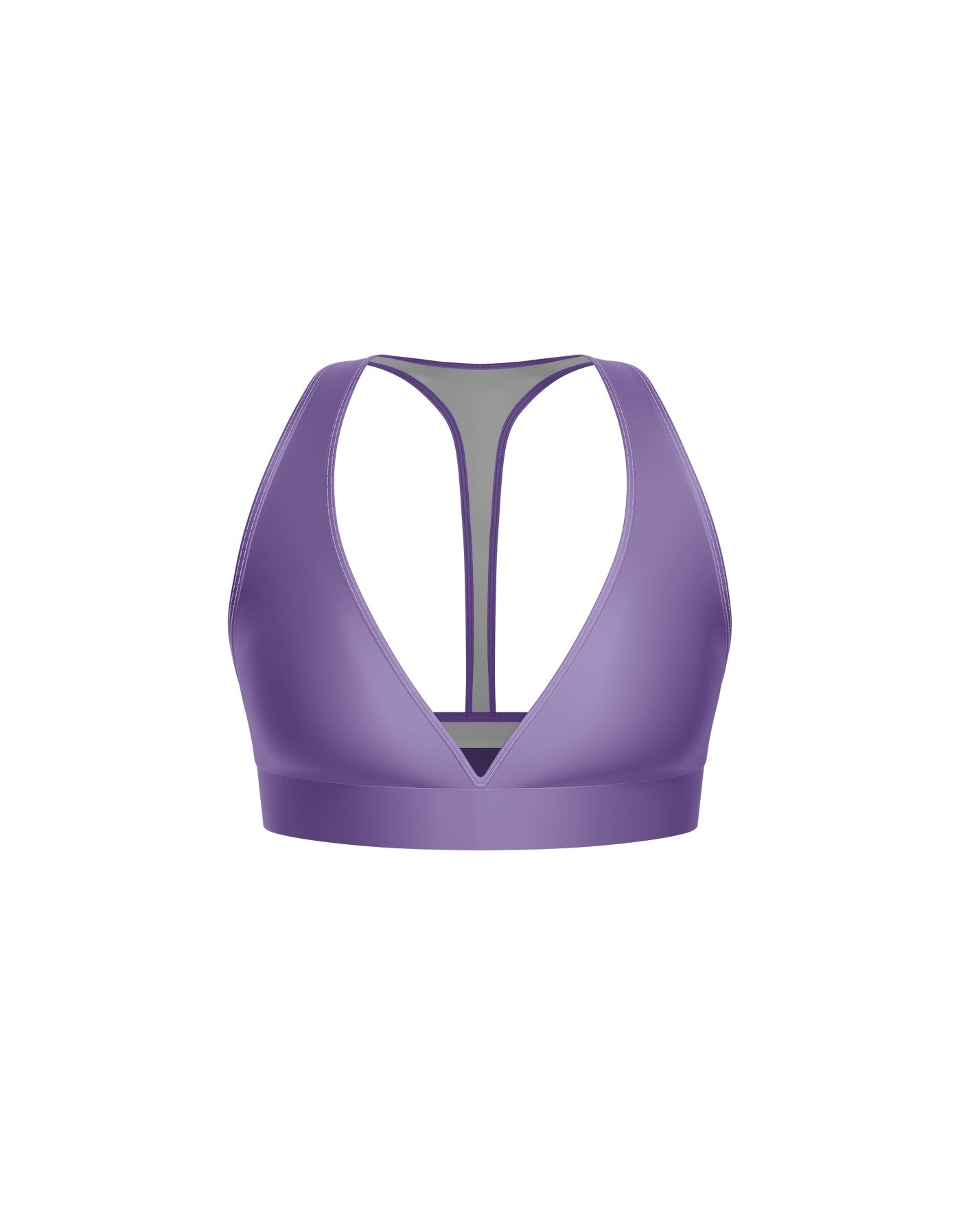 Solid Lycra Simple Bralette