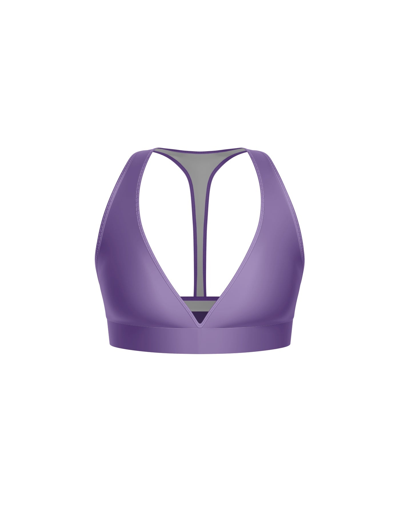 Solid Lycra Simple Bralette