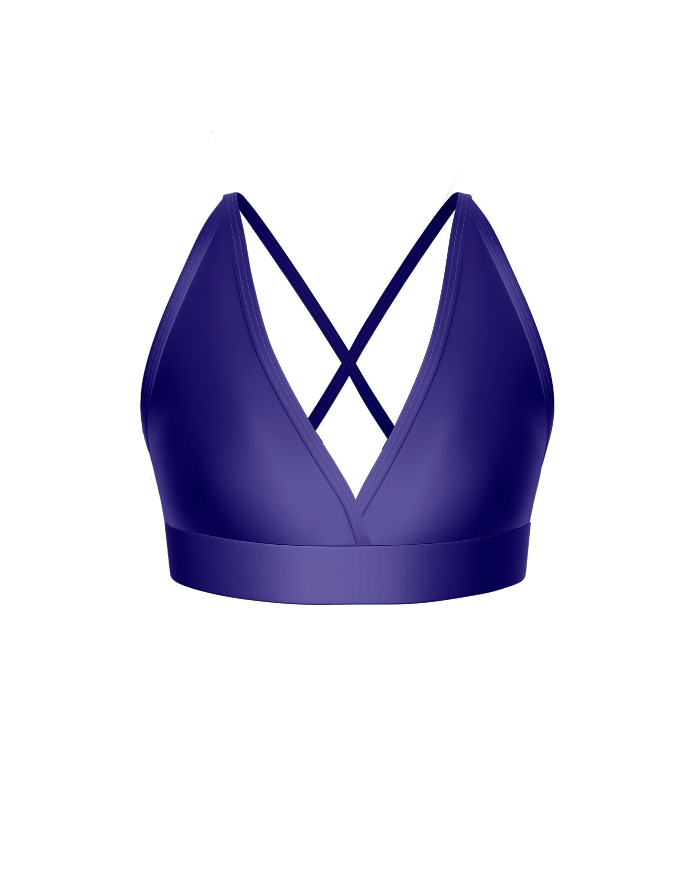 Solid Lycra V Bra