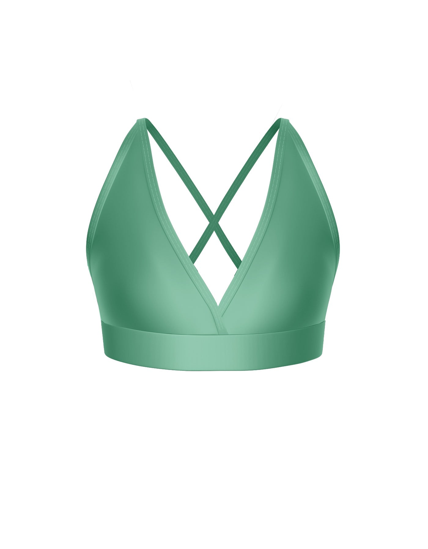 Solid Lycra V Bra