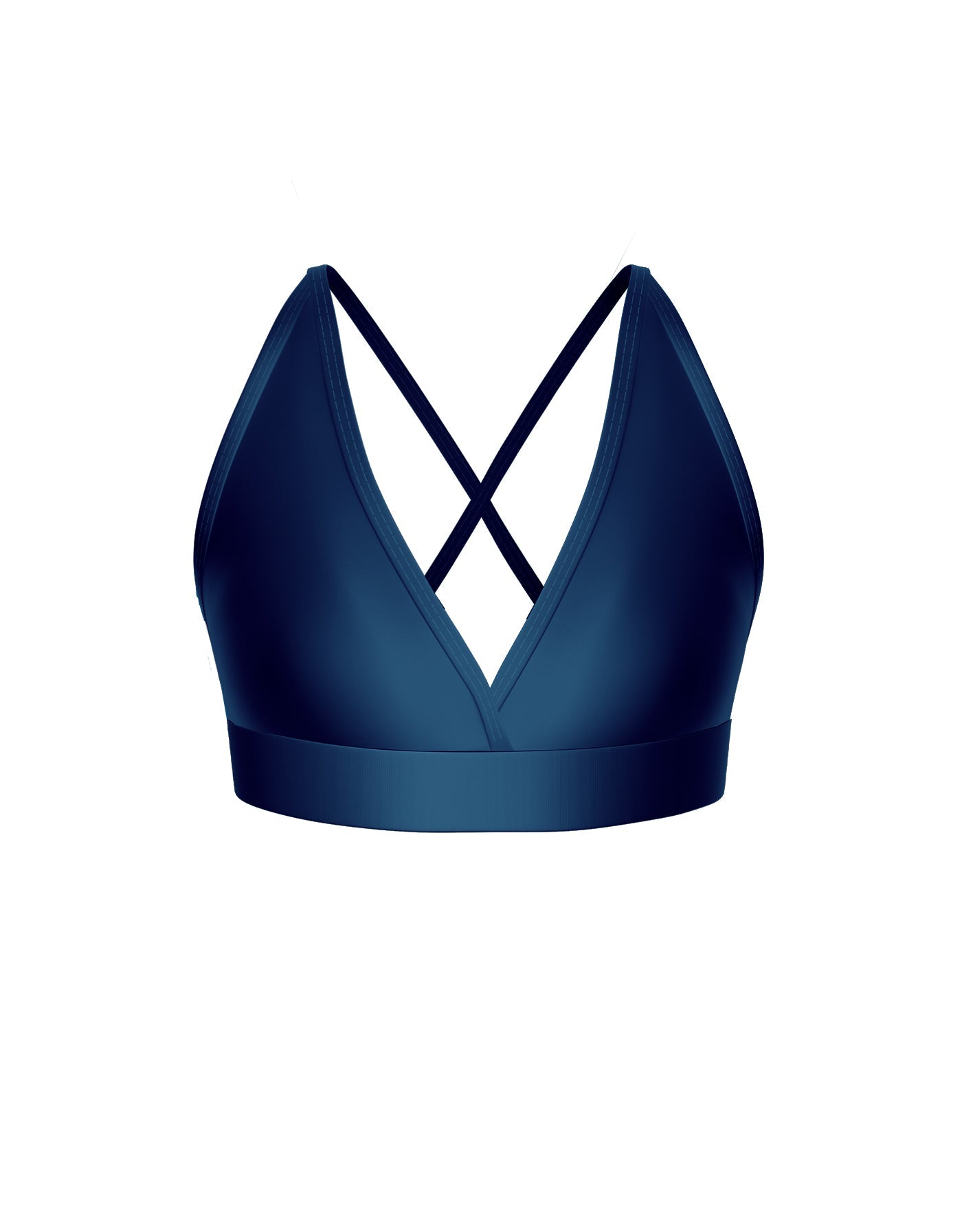 Solid Lycra V Bra