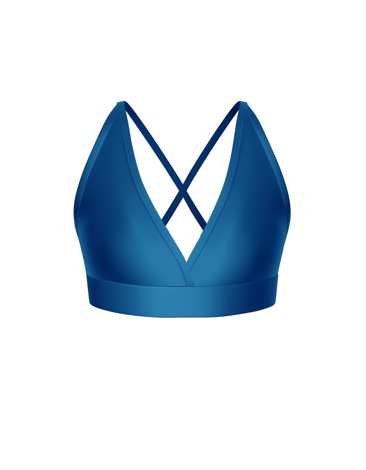Solid Lycra V Bra