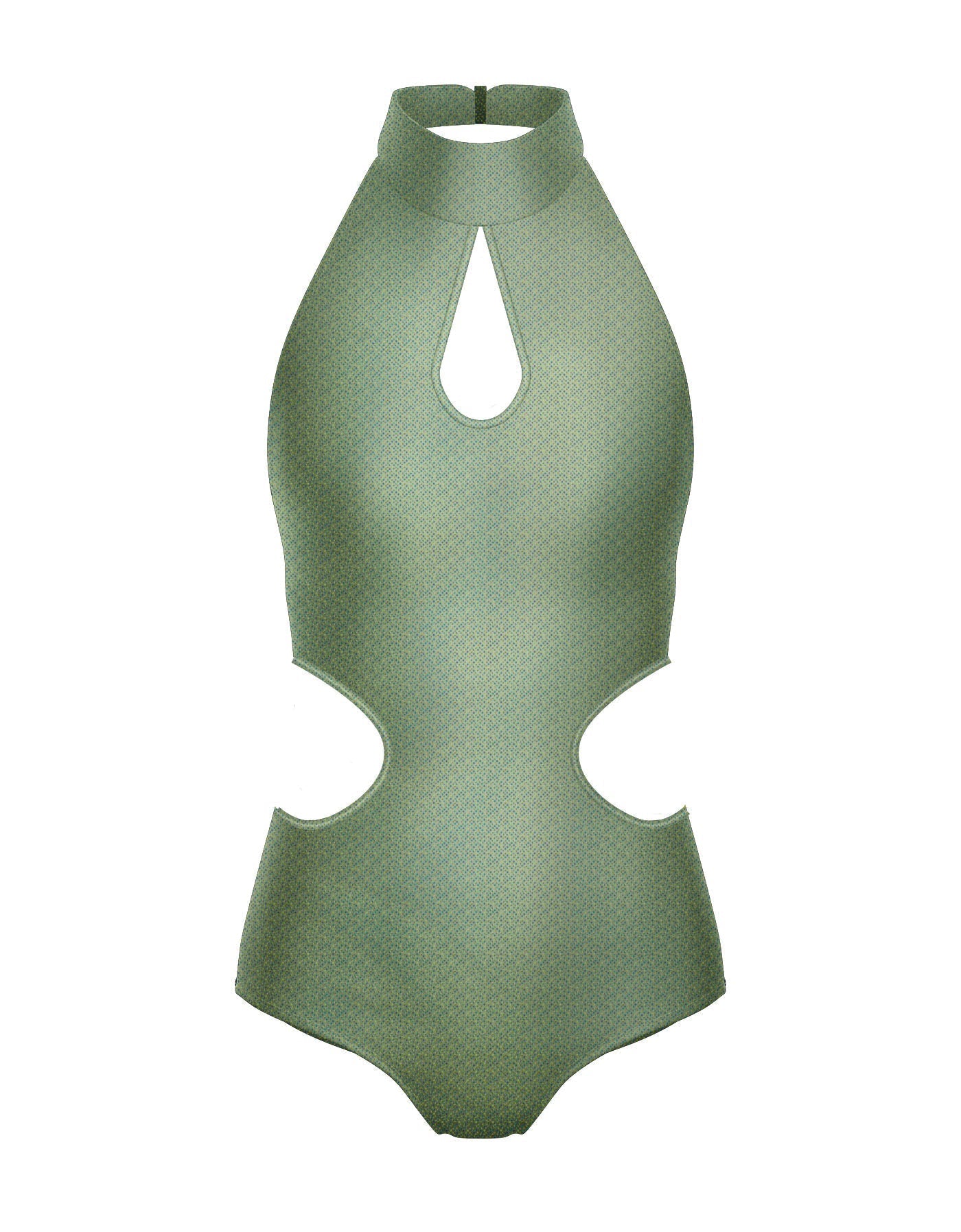 Hologram Ainsley Leotard No Mesh