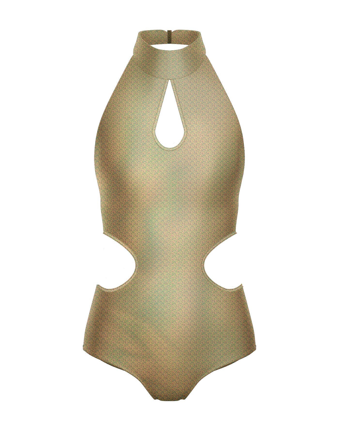 Hologram Ainsley Leotard No Mesh