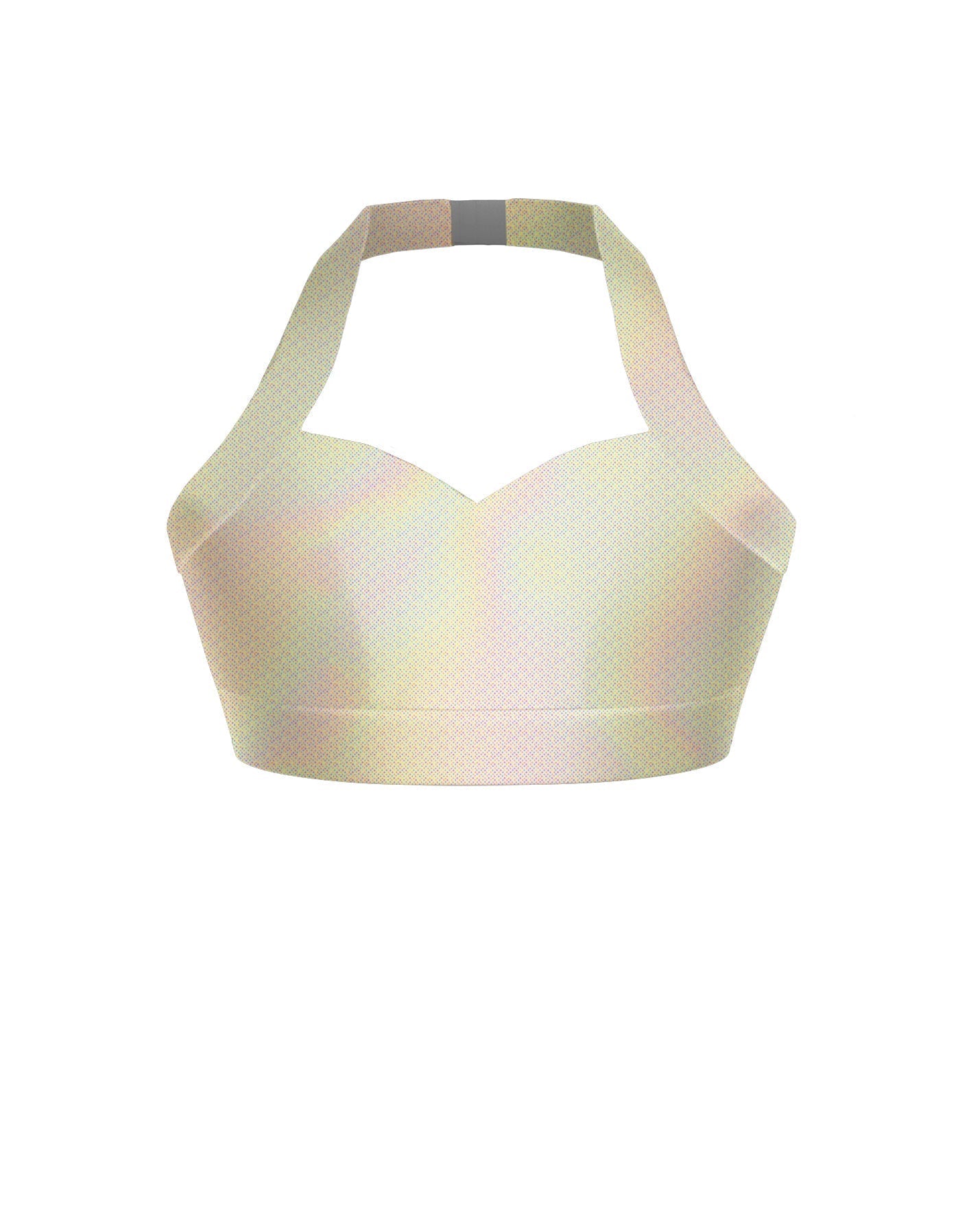 Hologram Halter Sweetheart Bra