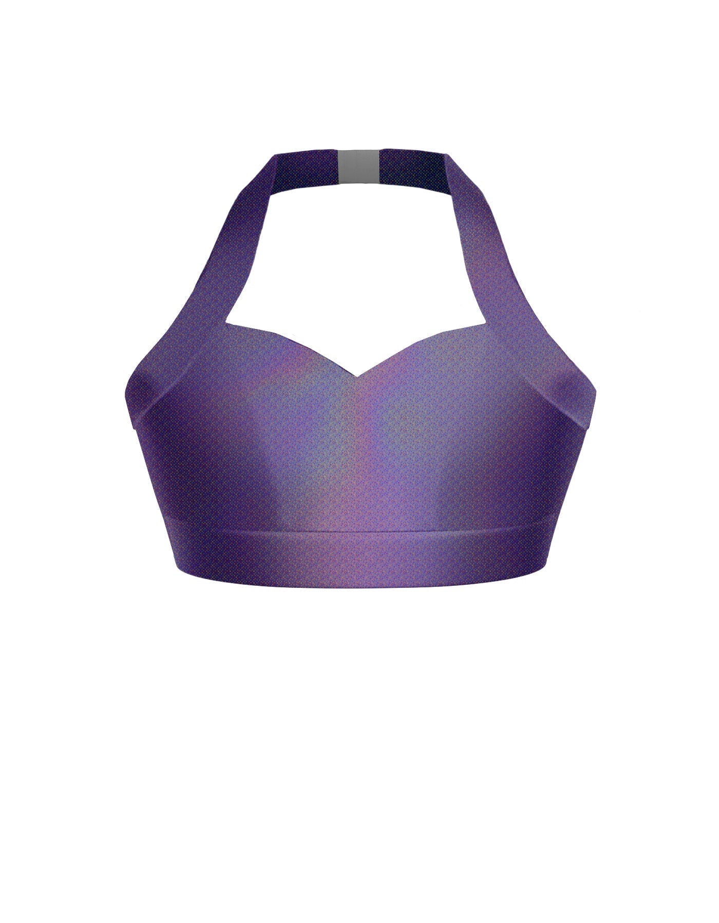 Hologram Halter Sweetheart Bra