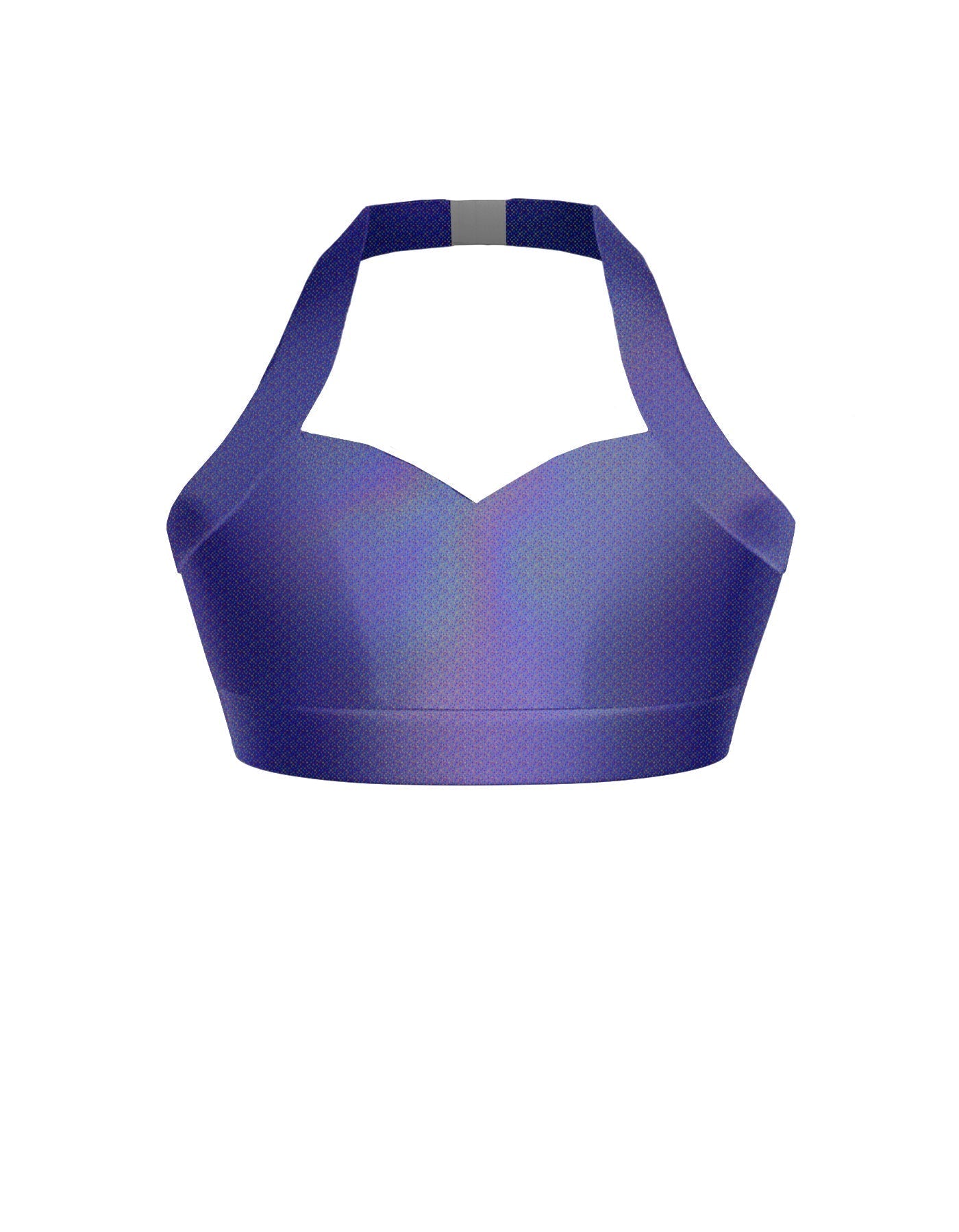 Hologram Halter Sweetheart Bra