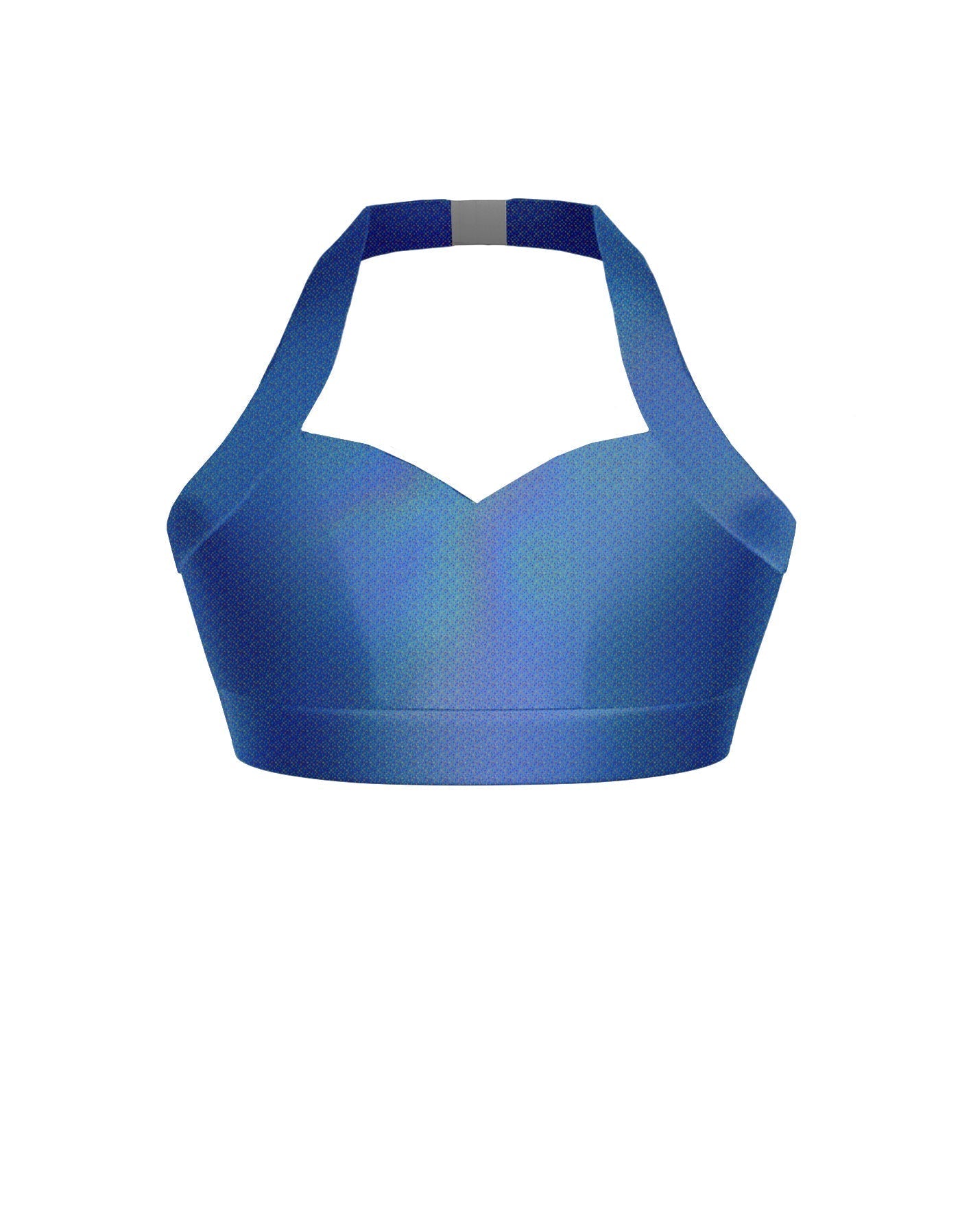 Hologram Halter Sweetheart Bra