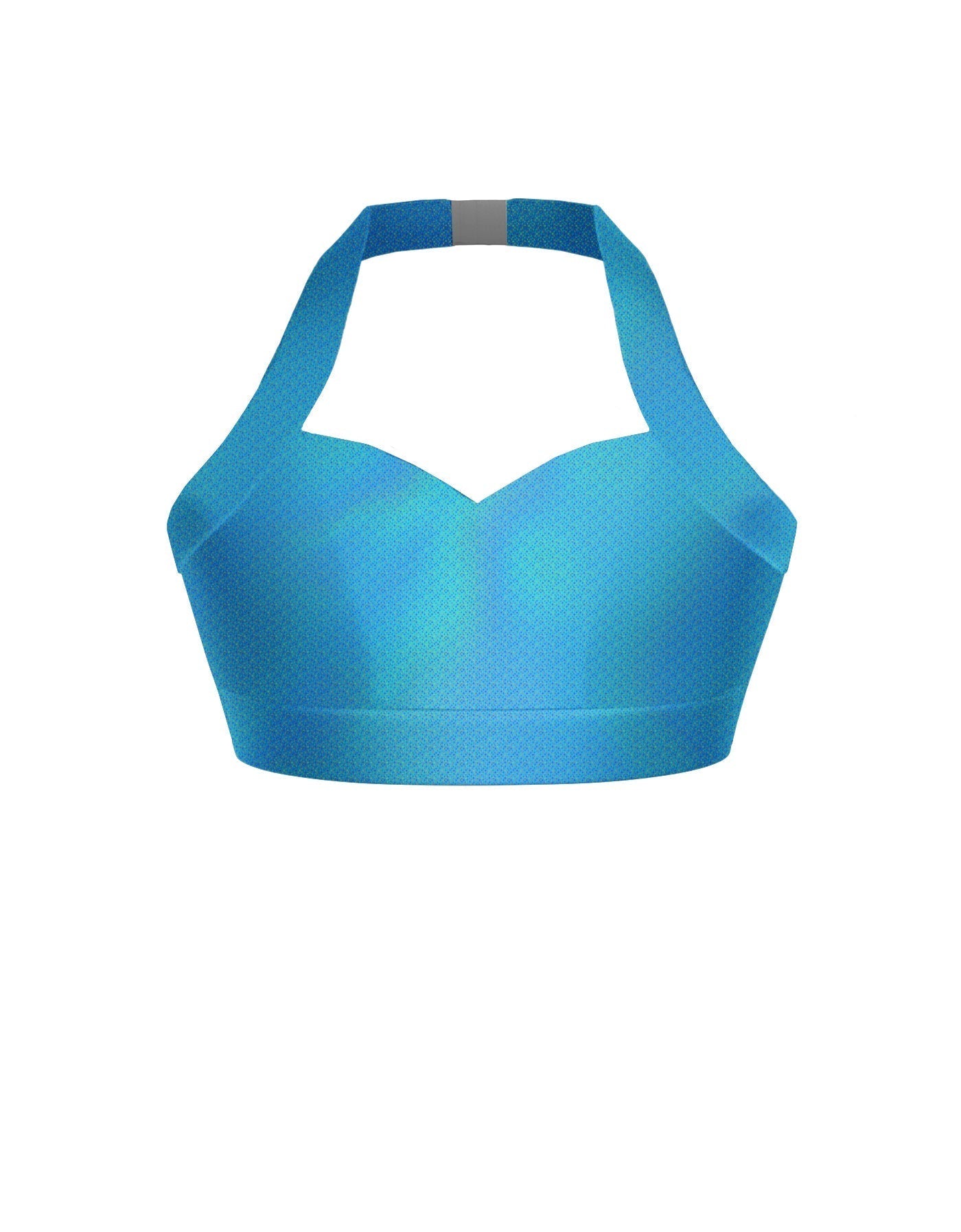 Hologram Halter Sweetheart Bra