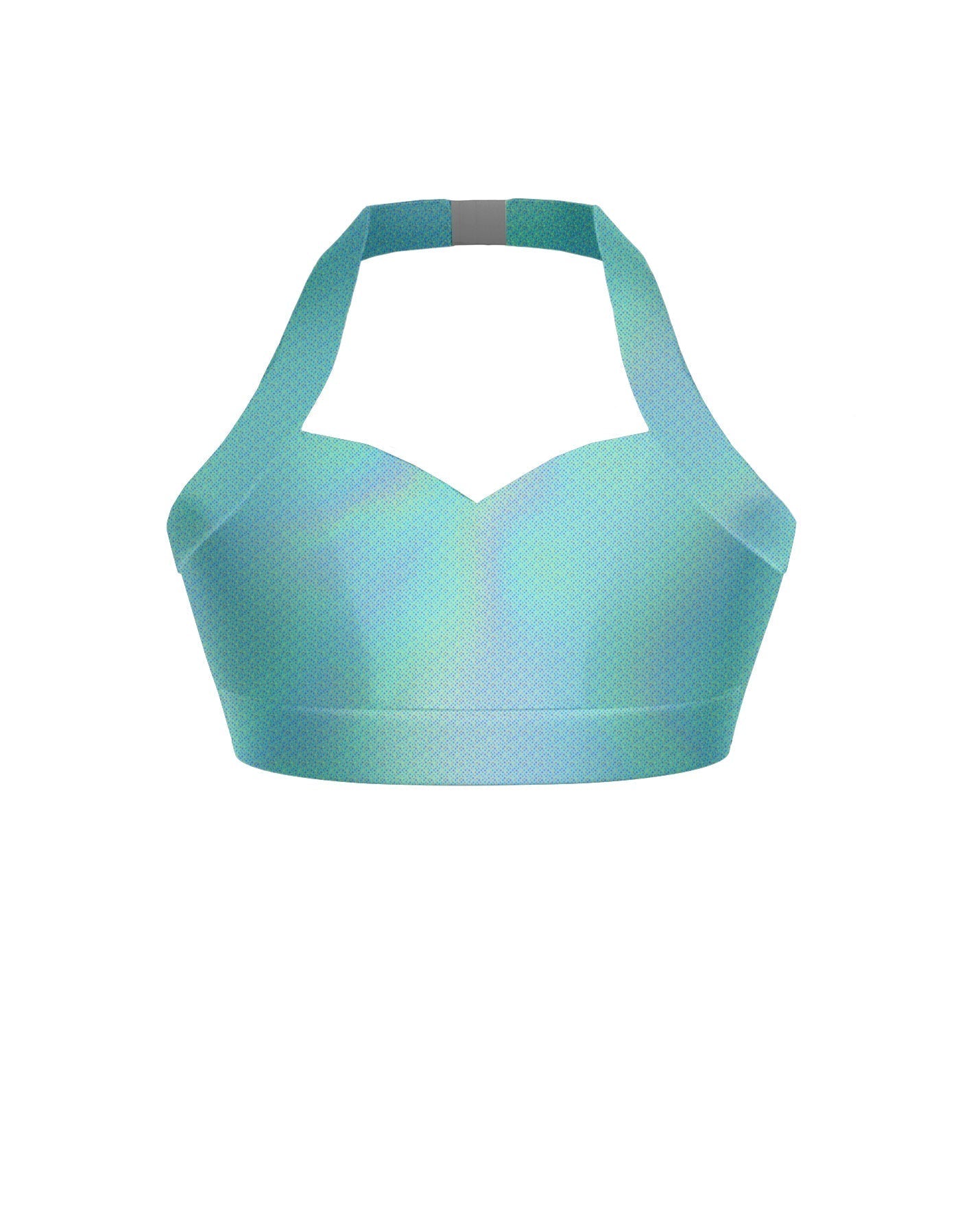Hologram Halter Sweetheart Bra