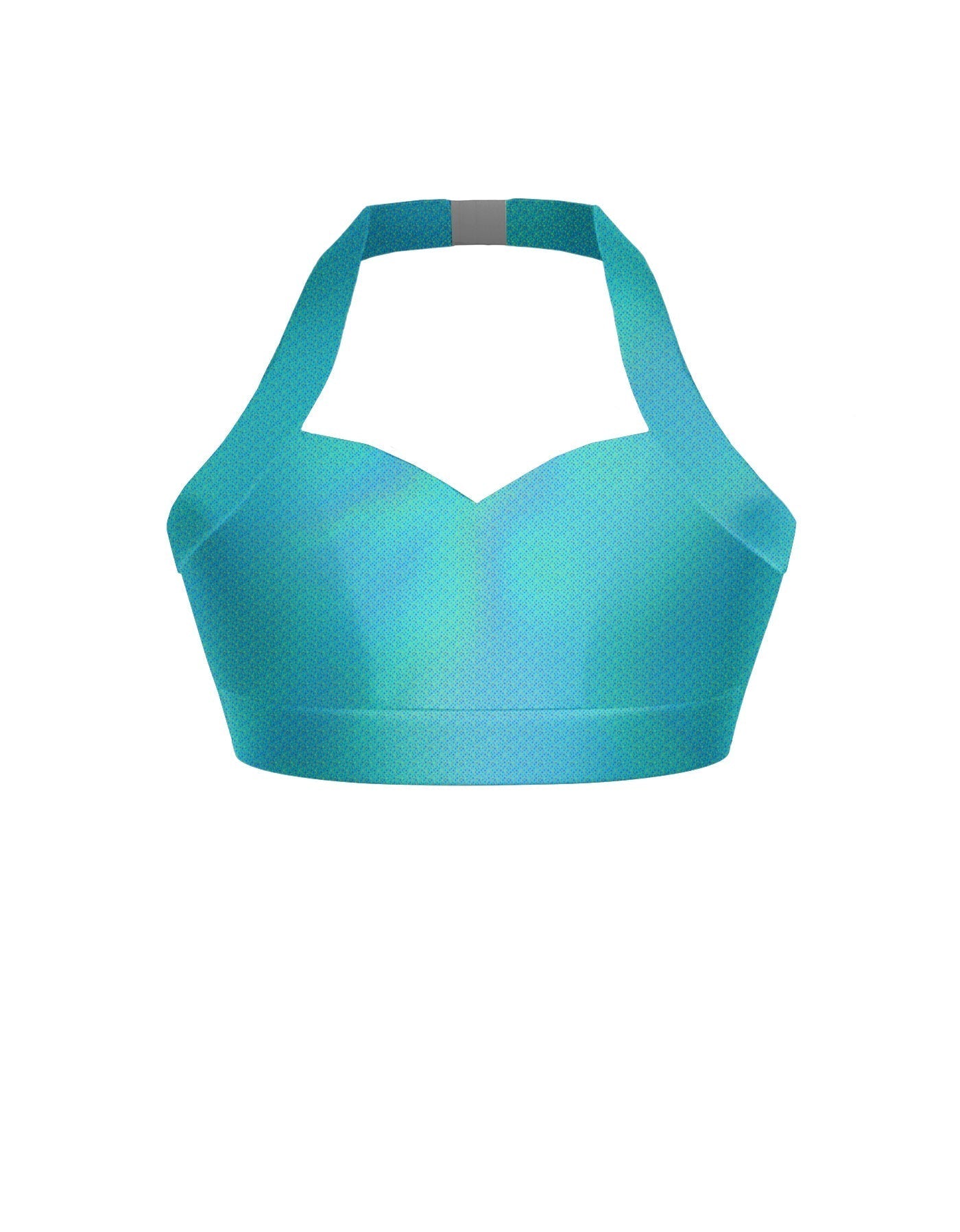 Hologram Halter Sweetheart Bra