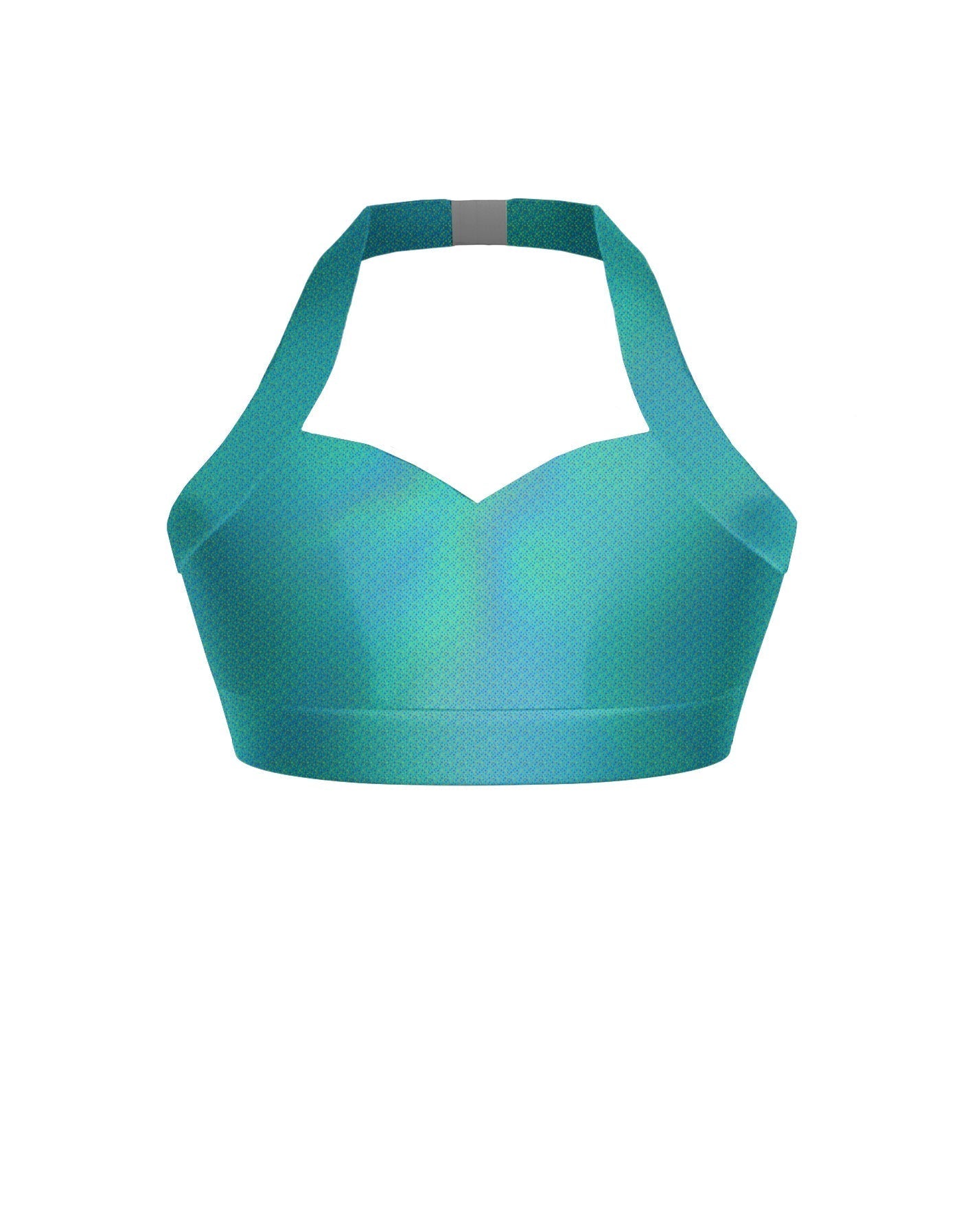 Hologram Halter Sweetheart Bra