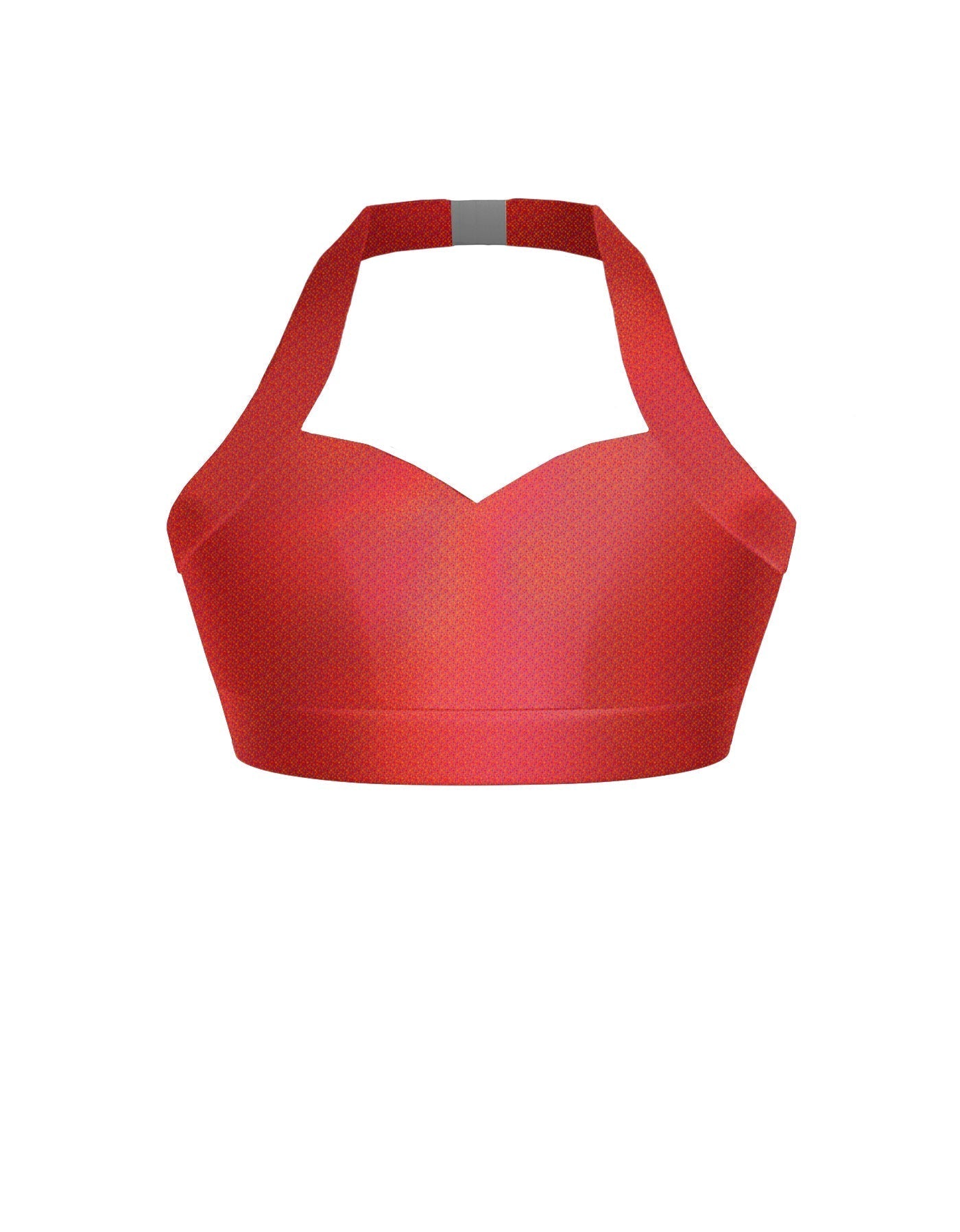 Hologram Halter Sweetheart Bra
