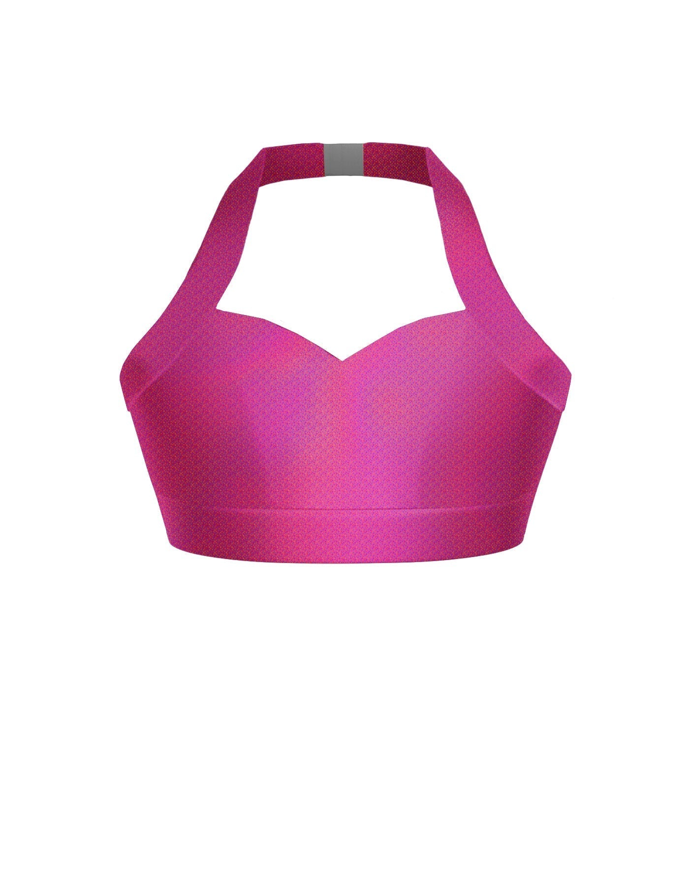 Hologram Halter Sweetheart Bra