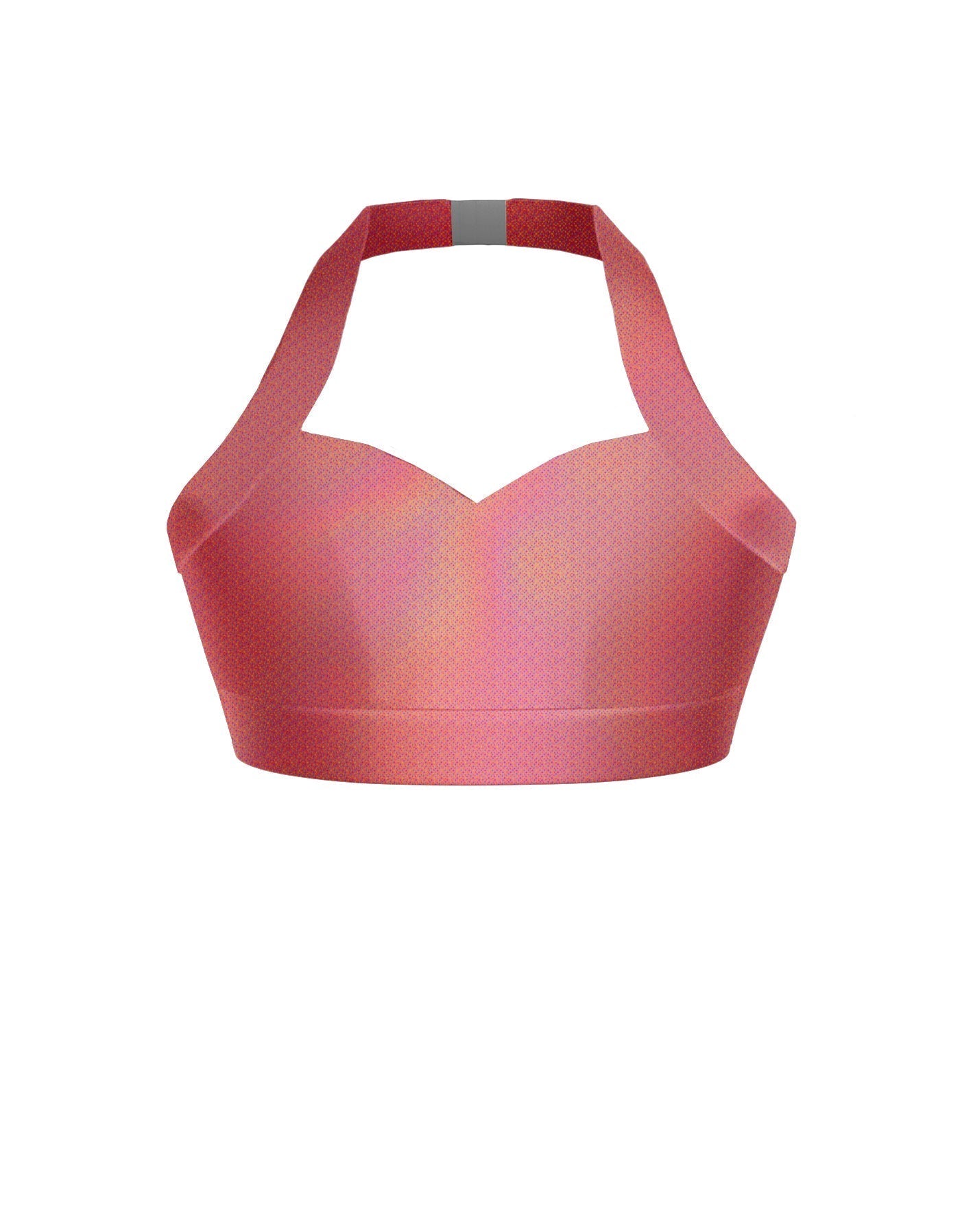 Hologram Halter Sweetheart Bra
