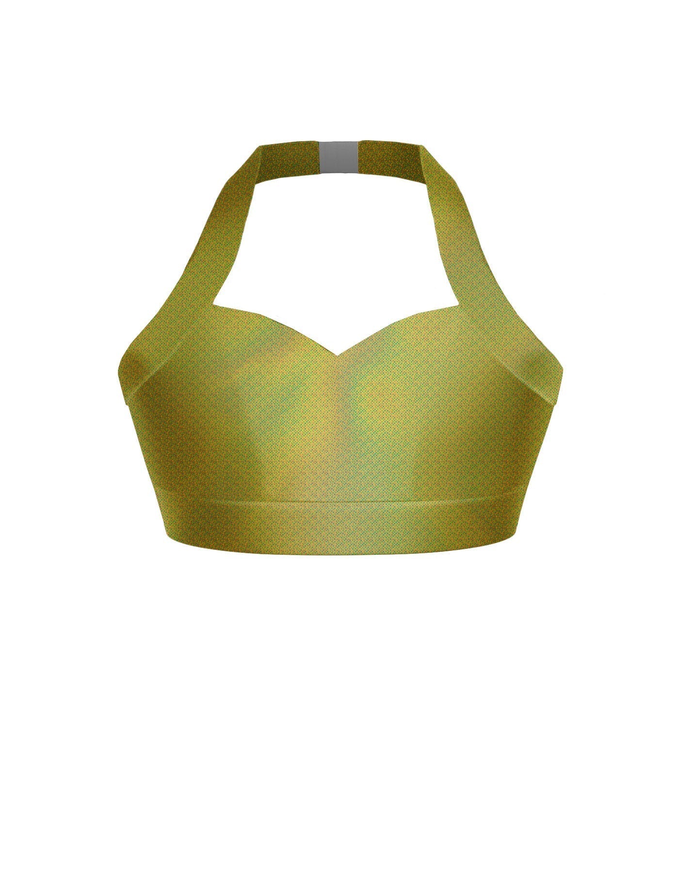 Hologram Halter Sweetheart Bra