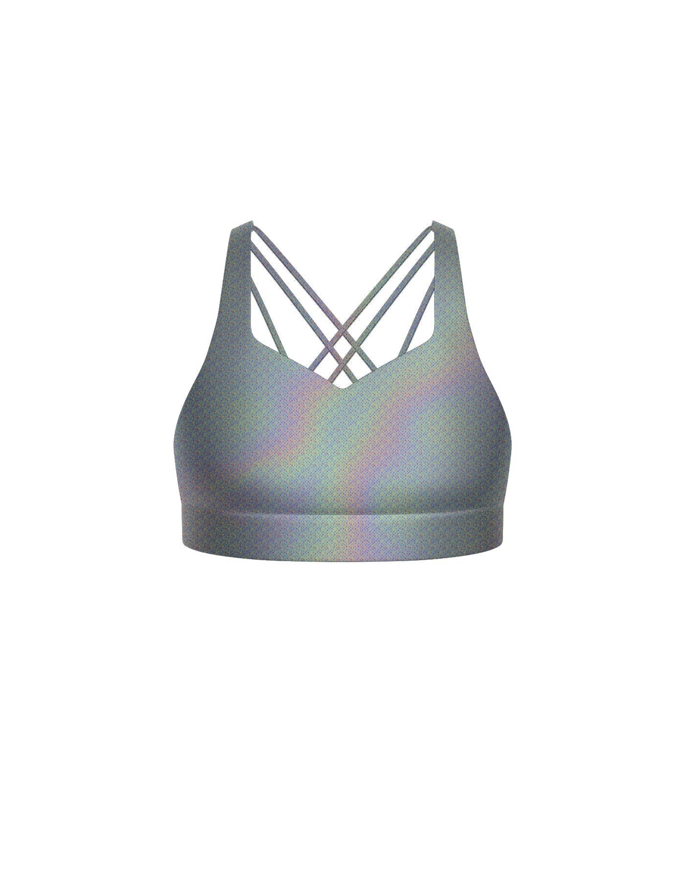 Hologram Sweetheart Crop