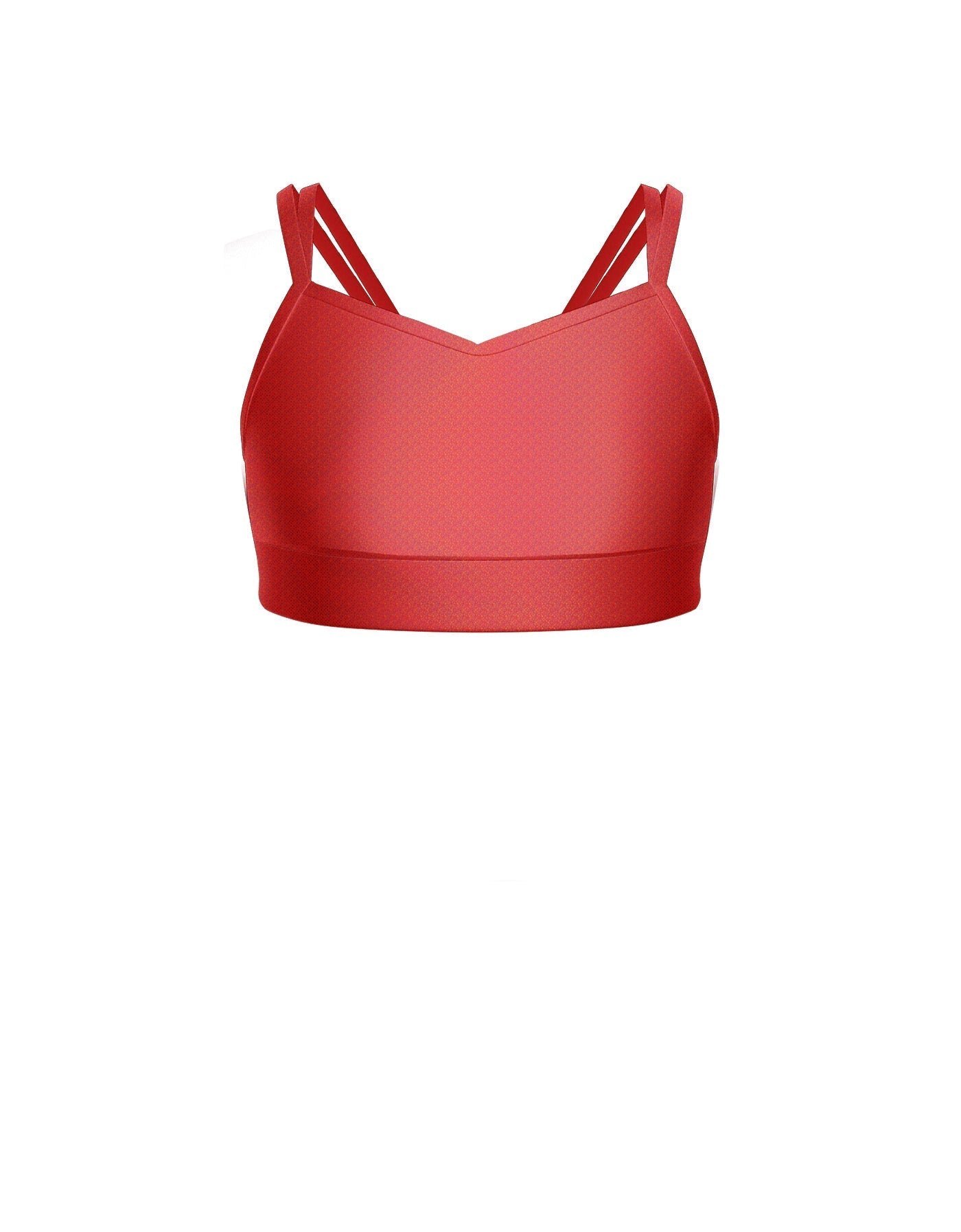 Hologram Sweetheart Double Strap Halter Bra
