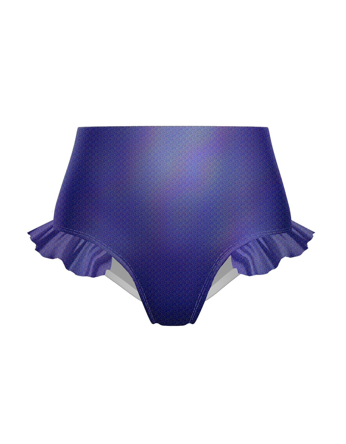 Hologram High Rise Panty with Ruffle
