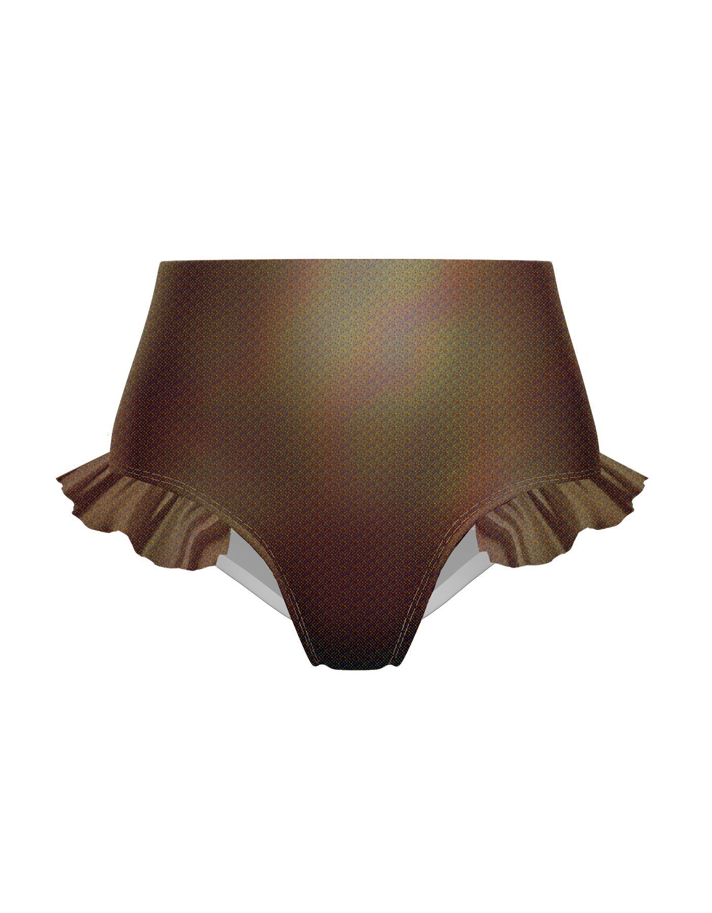 Hologram High Rise Panty with Ruffle