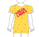 Custom Sugar Ladies Puff Sleeve Biketard