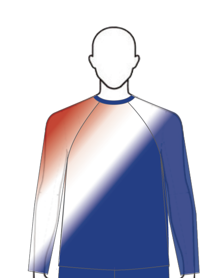 Custom Danny America Boy Raglan LS Shirt