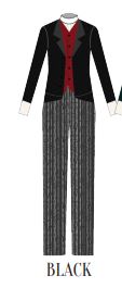 Custom Chimney Sweep Wide Leg Unitard Ladies