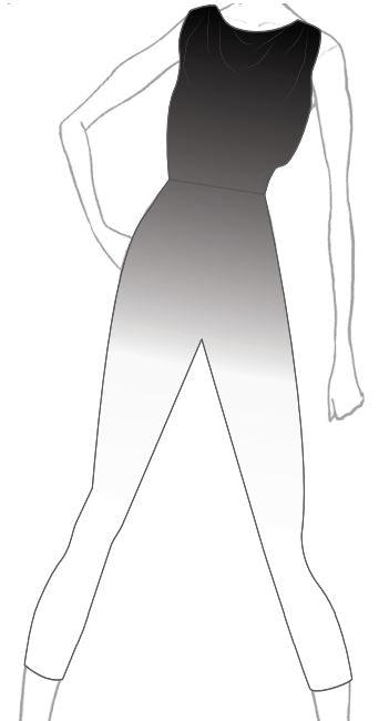 Rainbow Connection Conv. Tank Dress w/capri
