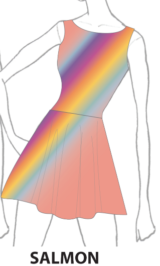 Custom Color Rainbow Connection Convertible Tank Dress