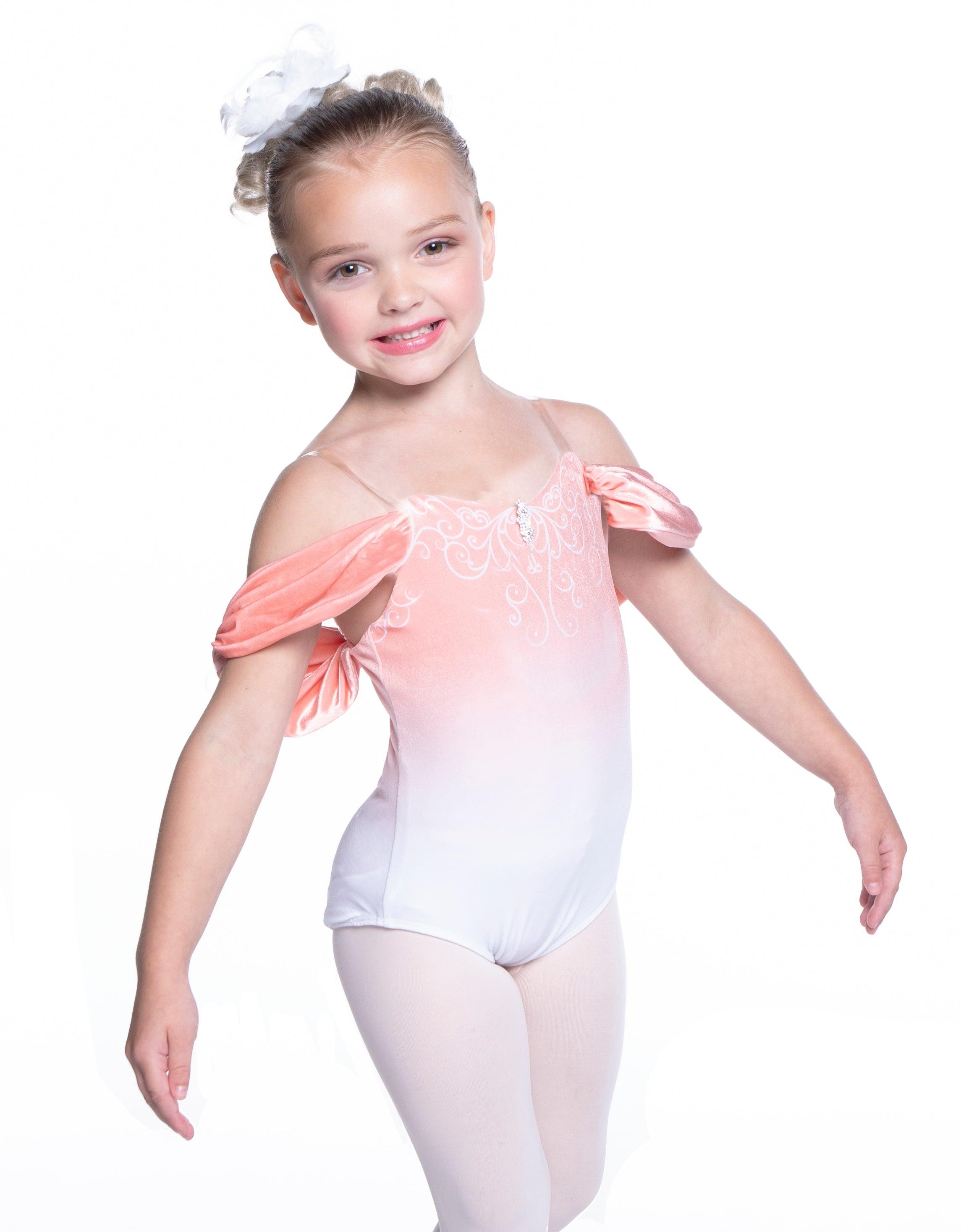 Sylphide Leotard with off the Shoulder Straps - Hamilton Theatrical