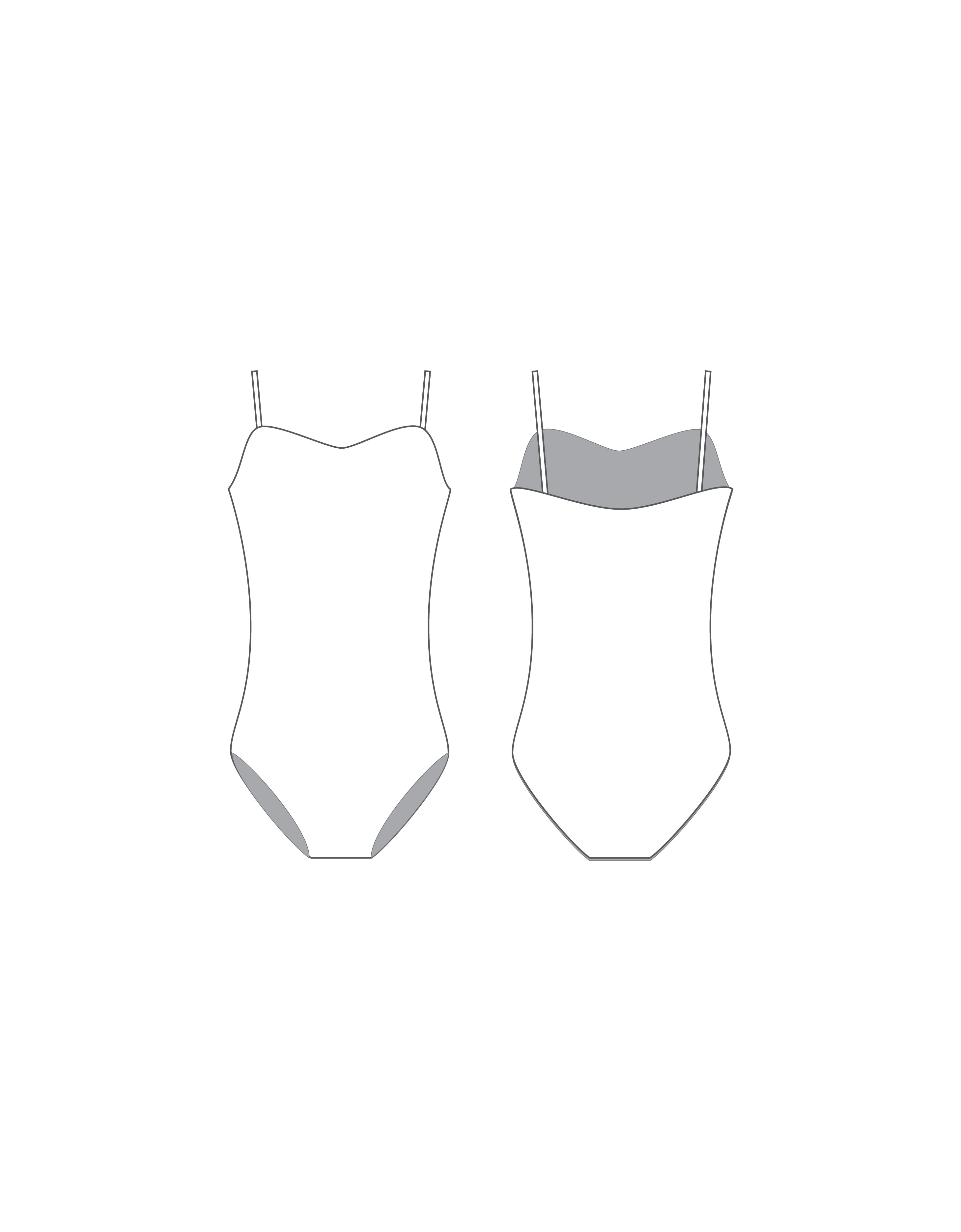 Custom Inked Classique Leotard - Velvet