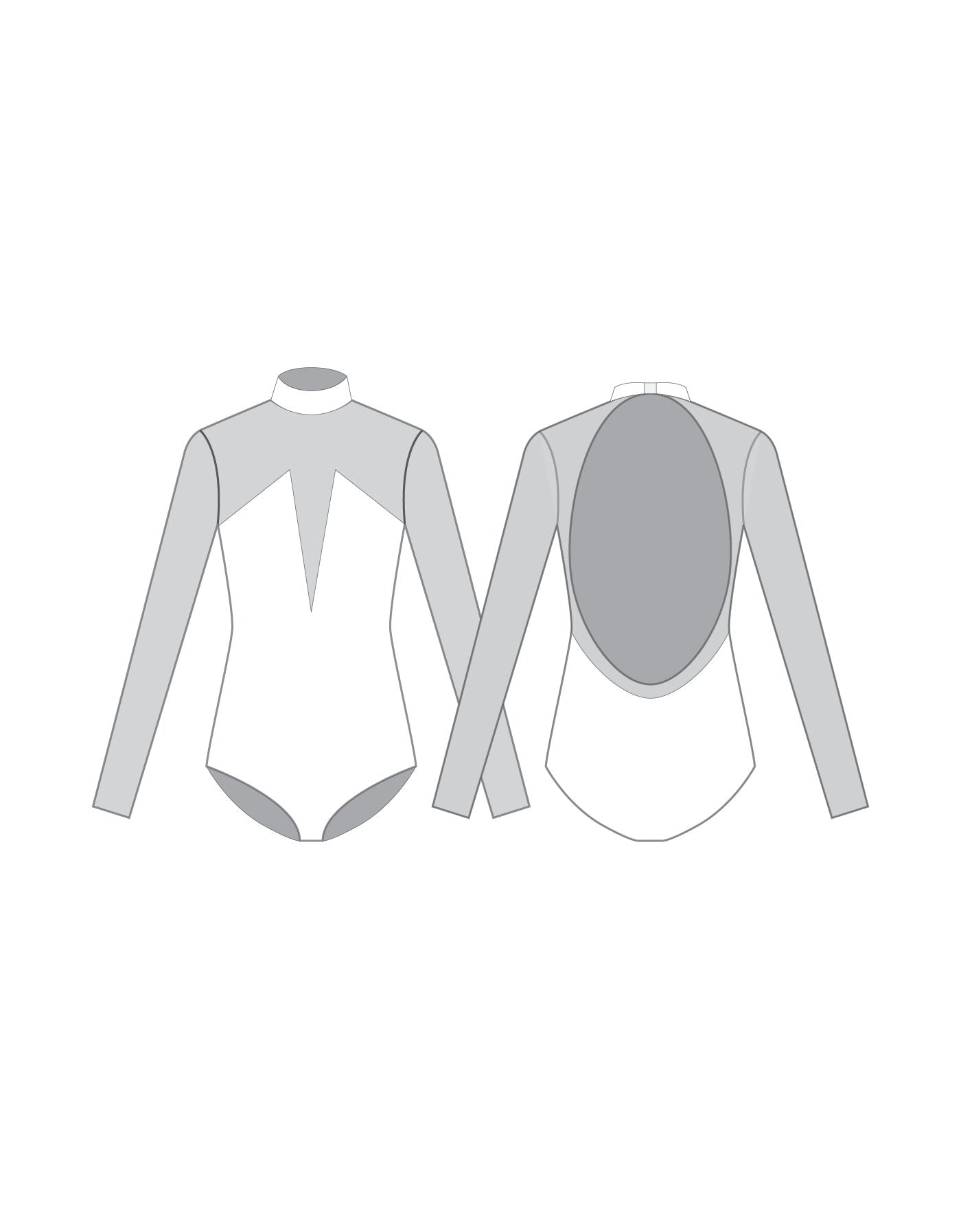 Custom Inked Elude Leotard - Lycra