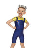 Underlings Boys Cap Sleeve Biketard - Hamilton Theatrical