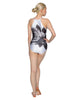 Digital Rose Halter Leotard - Hamilton Theatrical