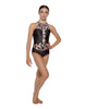 Silk Halter Leotard - Hamilton Theatrical