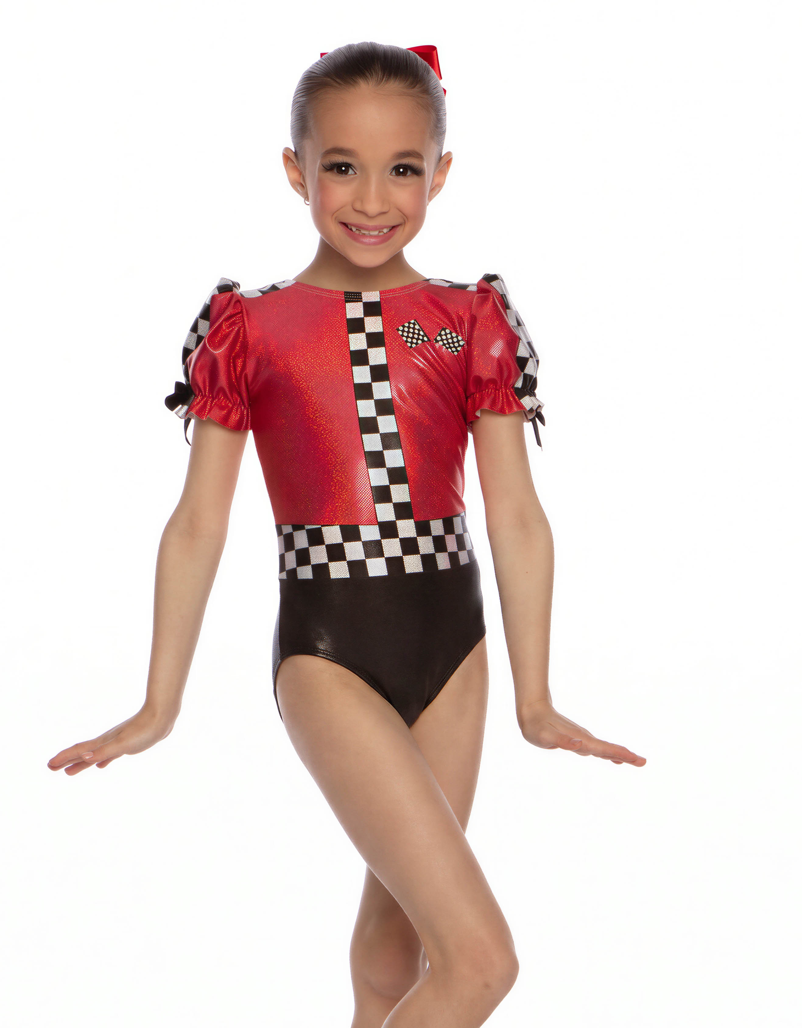 Speedway Puff Sleeve Leotard