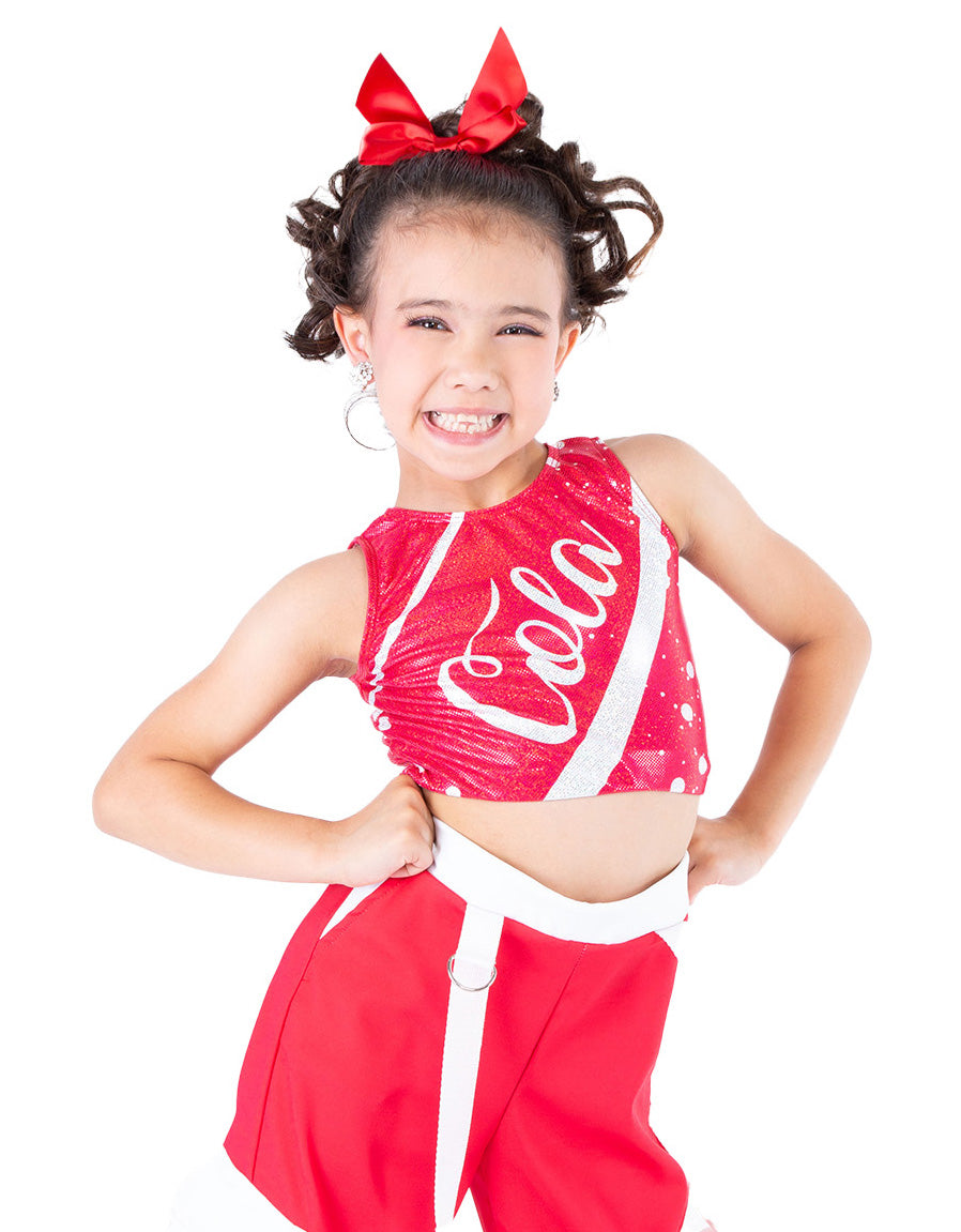 Cola Sleeveless Crop Top