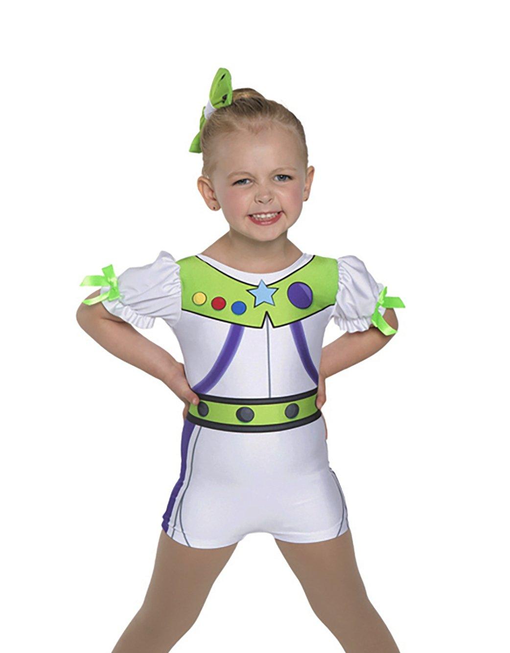 Toys Robot Puff Sleeve Biketard