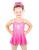 Solid Hologram Cami Dress