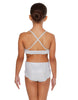 Hologram V Bra with Ruffles