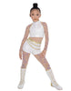 Demon Huntress LS Tneck Keyhole Back Unitard