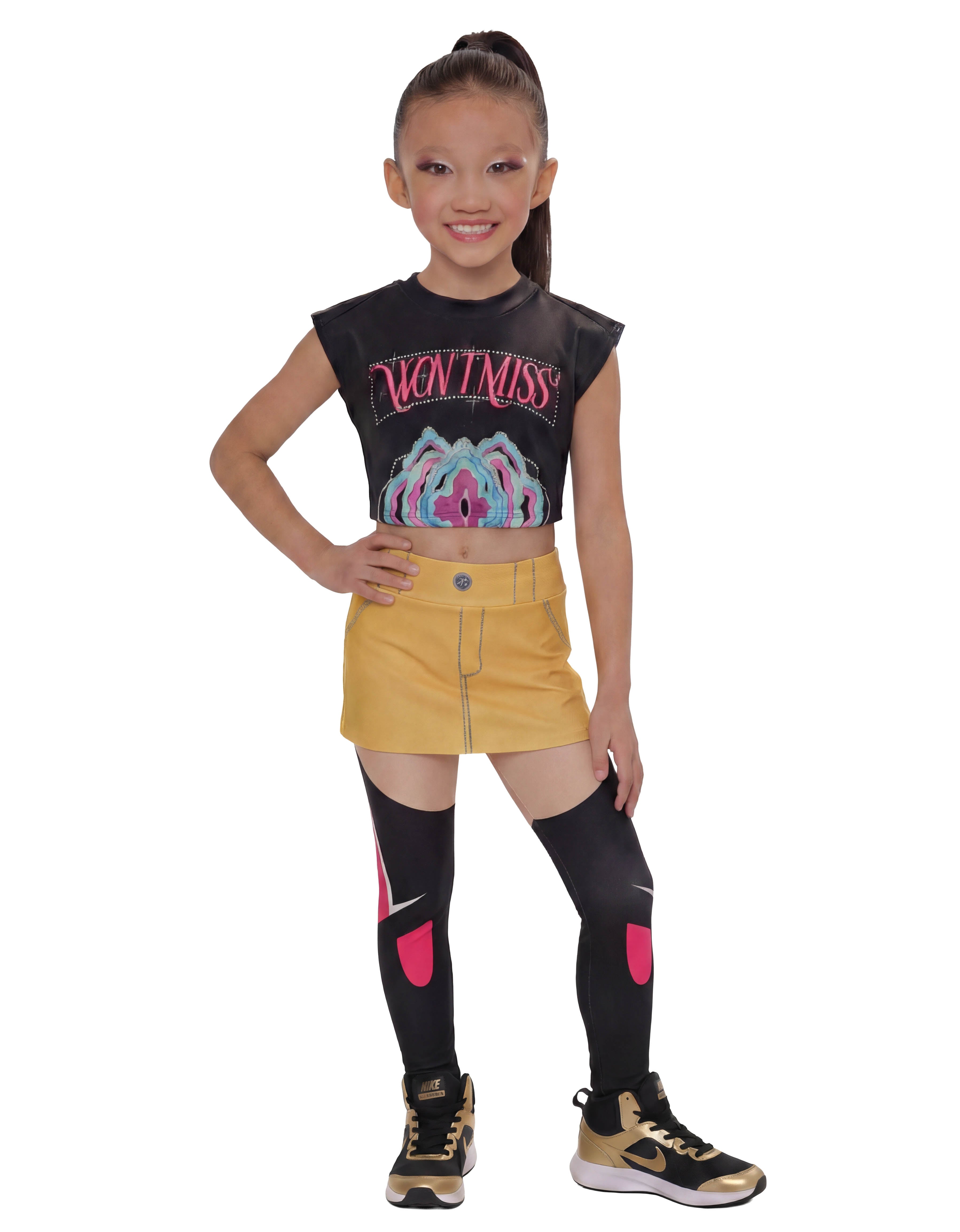 Demon Huntress High Waisted Leggings