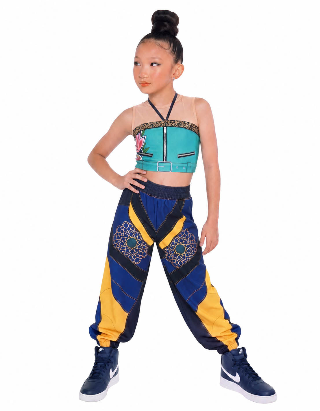 Demon Huntress Parachute Pants