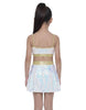 Huntress Golden Skater Skirt with Waistband